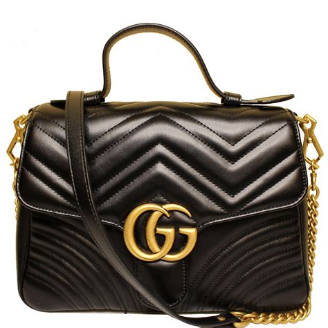 small black gucci purse|gucci handbags small black.